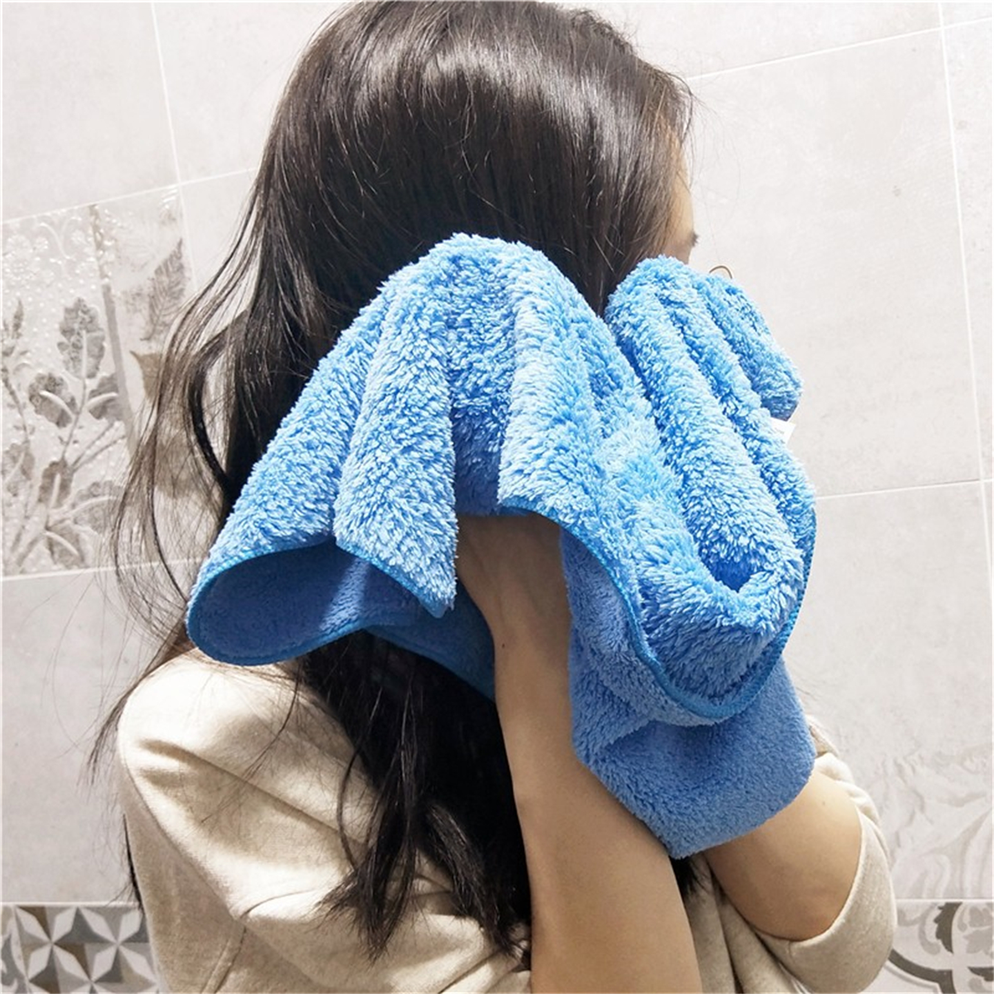 台湾进口运动毛巾巾柔微米超吸水