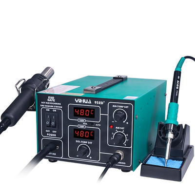 谊华852D热风枪拆焊台可调温直风