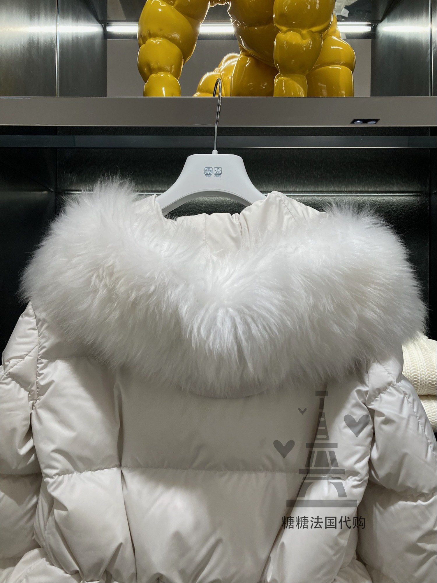 定做蒙口毛领羊毛领子黑色白色羽绒服大衣羊羔毛滩羊