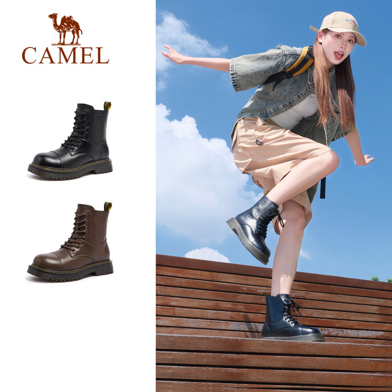 Camel/骆驼户外工装马丁靴图片