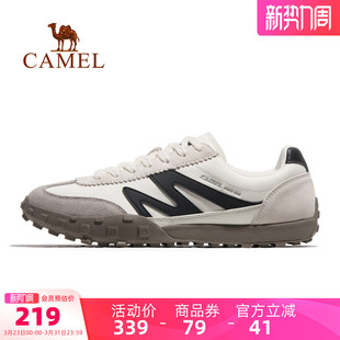 男款 女士休闲板鞋 2026春夏新款 低帮复古德训鞋 男鞋 骆驼山海运动鞋