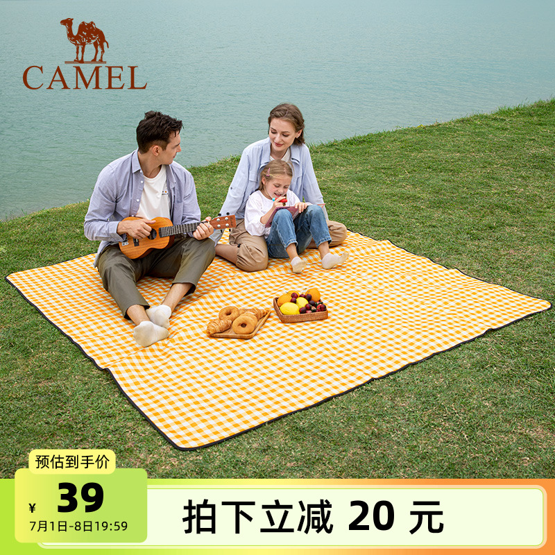 駱駝戶外防潮墊便攜加厚野餐