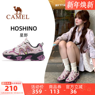 新款 2025冬季 透气女鞋 厚底增高老爹鞋 男 骆驼星野休闲鞋 休闲鞋 女款