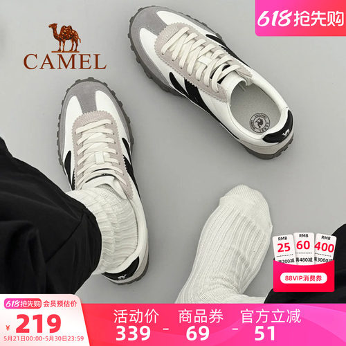 骆驼德训鞋运动板鞋女鞋