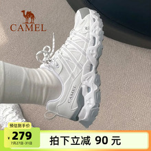 骆驼清岩女鞋夏季新款透气户外时尚运动鞋女款老爹鞋登山徒步鞋子