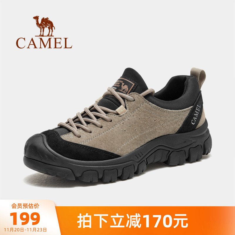 春秋季新款防水徒步耐磨工装鞋