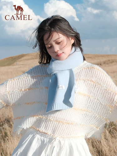 Универсальный удерживающий тепло трикотажный шарф, изысканный стиль