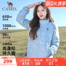 90绒百搭保暖排骨羽绒外套 2025冬新款 骆驼女装 轻薄羽绒服立领短款