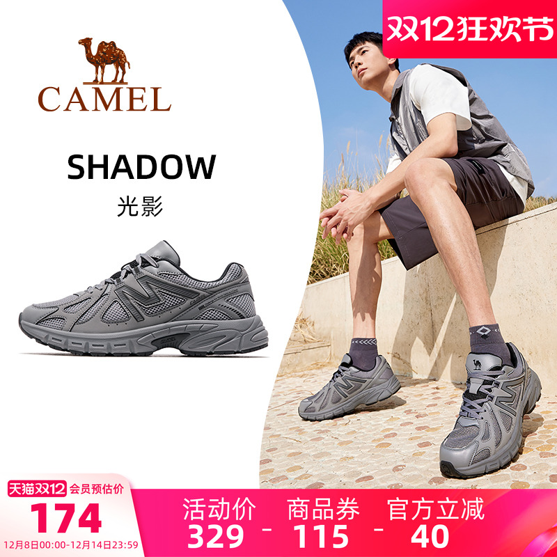 骆驼2024新款情侣鞋运动鞋