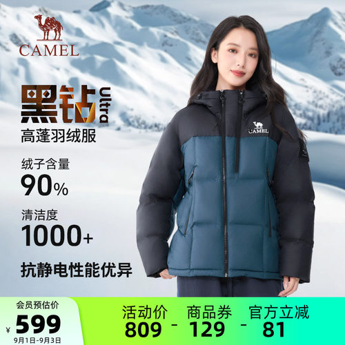 【迪丽热巴同款】骆驼面包羽绒服