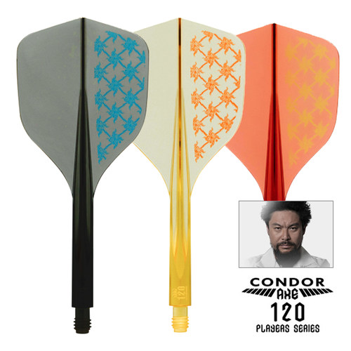 CONDOR AXE云雷120山田勇树三叶一体飞镖叶加硬小方形飞镖尾翼