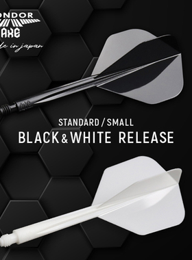 CONDOR AXE REVIVAL大方形一体加硬飞镖尾翼飞镖叶