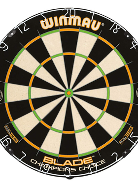 Winmau Blade6 Champions Choice威马双核剑麻专业训练刀网飞镖靶