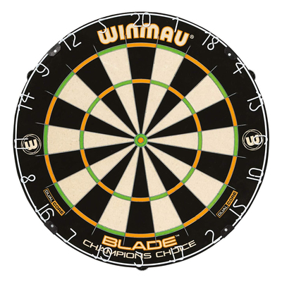 WINMAU飞镖靶窄分区剑麻刀网