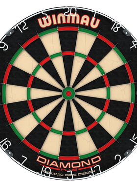 Winmau Diamond Plus英国威马三角刀网分隔线肯尼亚剑麻飞镖靶盘