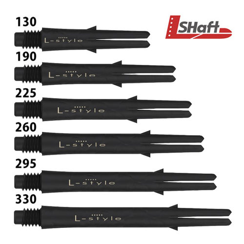 日本L-shaft carbon系列straight标准Lockl固定碳纤维镖杆全长度