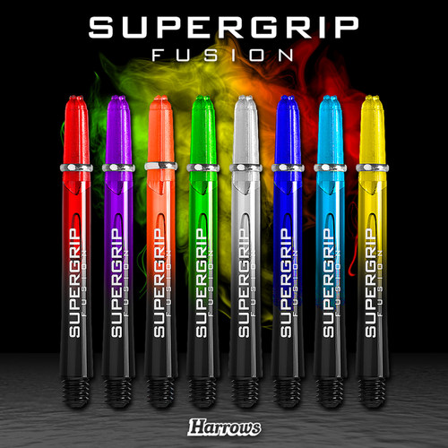 英国原装 Harrows Supergrip Fusion系列多色渐变镖杆尼龙镖杆