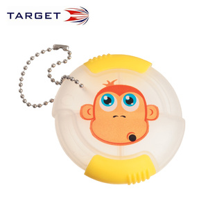 飞镖工具TARGET MONKEY猴子图案软式飞镖针小配件工具收纳盒