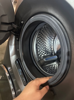 适用x米XHQG150XM21上桶双子玻璃门上门胶圈15kg双子洗衣机门封