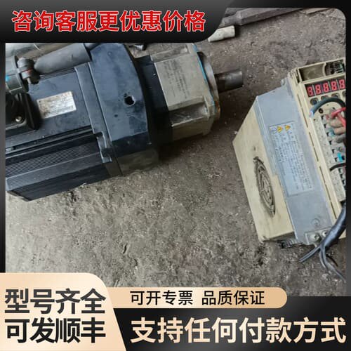 议价安川伺服电机套装，SGMGH-09ACA61+SGDM-10可维修