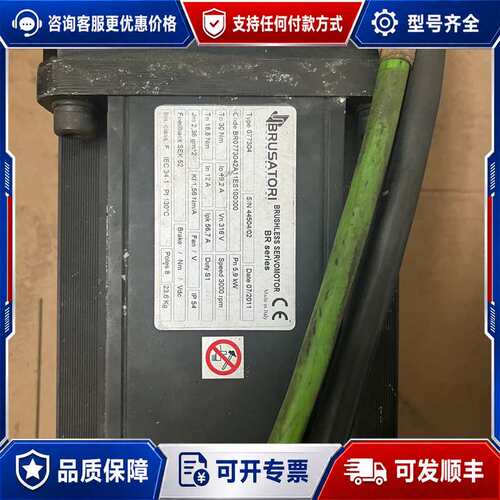议价BR系列意大利brusatori无刷电机，型号；077304可维修