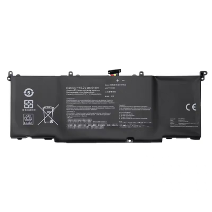 适用ASUS华硕飞行堡垒三代 FX60V ZX60V/VM GL502VM/VT FX502VM ROG S5V S5VM FX60VM/VS笔记本电池 B41N1526
