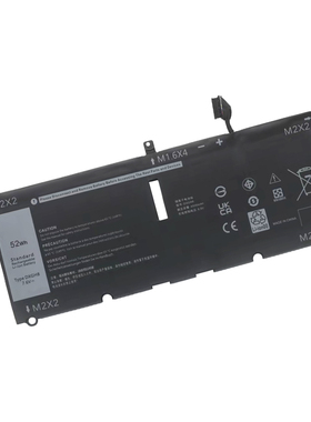 适用戴尔 Vostro 5390 5391 7390 7391 7490 DXGH8 电池 Inspi XPS13 9370 9380 9305 HK6N5 P113G P82G 3301