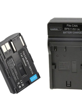 适用佳能DV摄像机MV500 MV530 550i MV650 MV730 BP511电池充电器