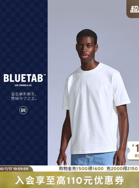 【商场同款】Levi's®BLUETAB™男士复古针织休闲短袖T恤001LJ