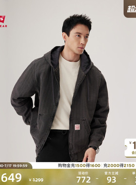 【商场同款】Levi's李维斯工装美式男士休闲巴恩风棉服外套 A3222