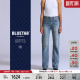 复古高腰直筒牛仔裤 s®BLUETAB™女士美式 Levi A9138 商场同款