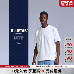 复古针织休闲短袖 s®BLUETAB™男士 Levi T恤001LJ 商场同款