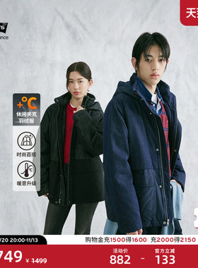 李维斯情侣同款夹克羽绒服
