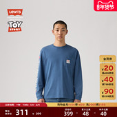 针织休闲印花长袖 Levi T恤0034Q Toy Story联名系列男士 s®