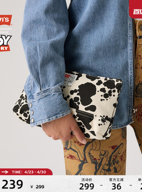 Levi's® x Toy Story联名系列男士时尚奶牛纹牛仔手抓包004IL