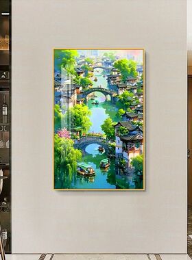 【进口棉布】蒙娜丽莎皇室十字绣夏季四季之夏简约风景装饰手工绣
