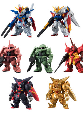 正品万代 盒玩 FW GUNDAM CONVERGE #9 ZZ飞翼零式尊者扎古