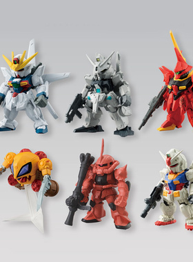 全新万代盒玩 FW GUNDAM CONVERGE16弹 高达X 红扎古 龙飞银弹