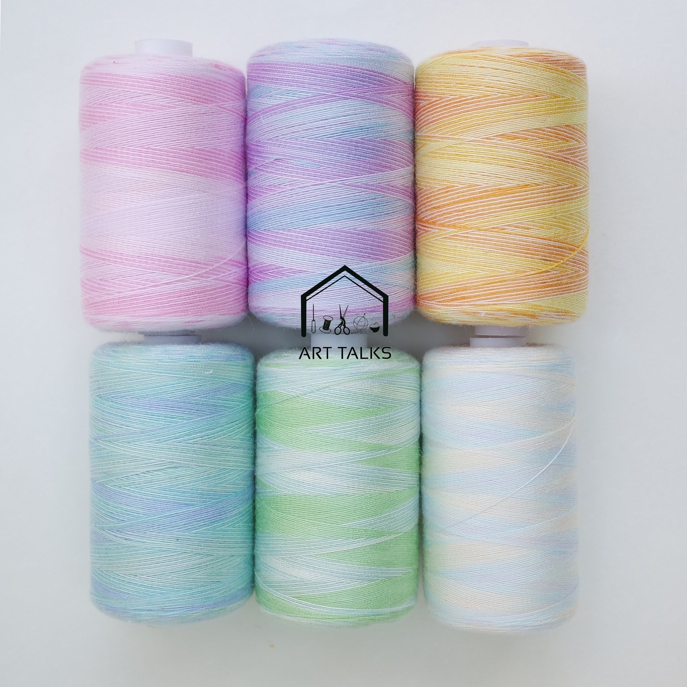 手鞠球DIY素球制作|手工缝纫402段染彩虹渐变线 细腻温柔美丽包邮