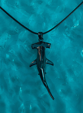 BLUE CELL 锤头鲨项链加拉帕戈斯双髻鲨