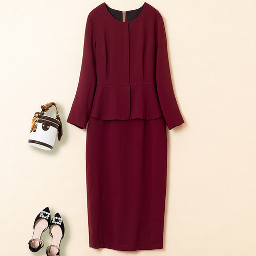 连衣裙喜婆婆气质胖妹妹大码女装