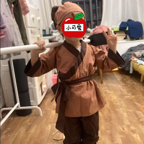 大禹治水放牛娃演出服百姓