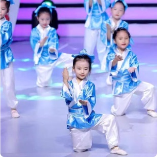 司马光砸缸演出服装道具古装汉服童儿幼儿元旦活动演出男女学锄禾