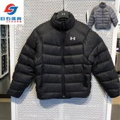 连帽羽绒服 安德玛UA 6001975 男子冬季 保暖运动休闲短款 Core Jkt