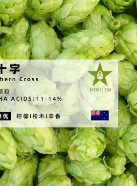 南十字啤酒花Southern Cross家酿啤酒进口颗粒酒花精酿原料hops