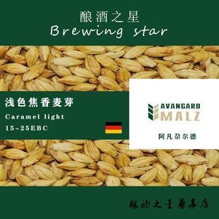 Light精品 德国阿凡尕尔德麦芽Avangard浅色焦香麦芽CARAMEL MALT