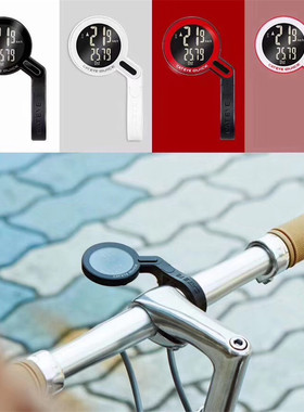 CATEYE猫眼骑行码表无线圆形大屏英文自行车码表防水带支架装备