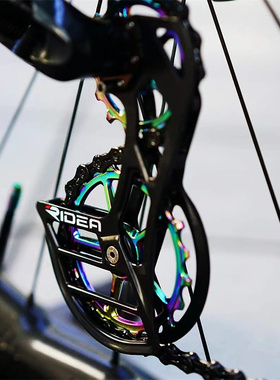 台湾产 瑞宜达RIDEA 公路车变速器后拨碳纤维大导轮 大摇臂大鸡腿