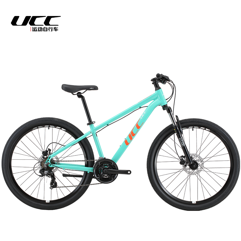 UCC新款阿帕奇HD 山地车 铝合金车架27.5 禧玛诺21速油压碟刹男女