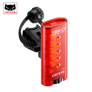 CATEYE猫眼TightKinetic LD180智能刹车尾灯防水自行车灯山地警示